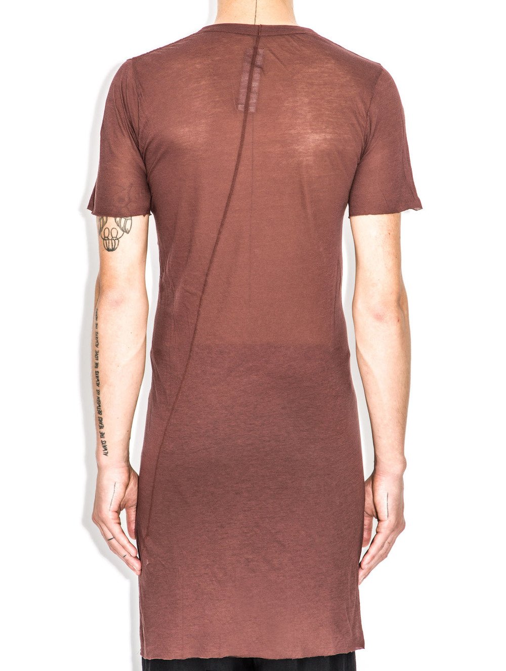 rick owens red tee