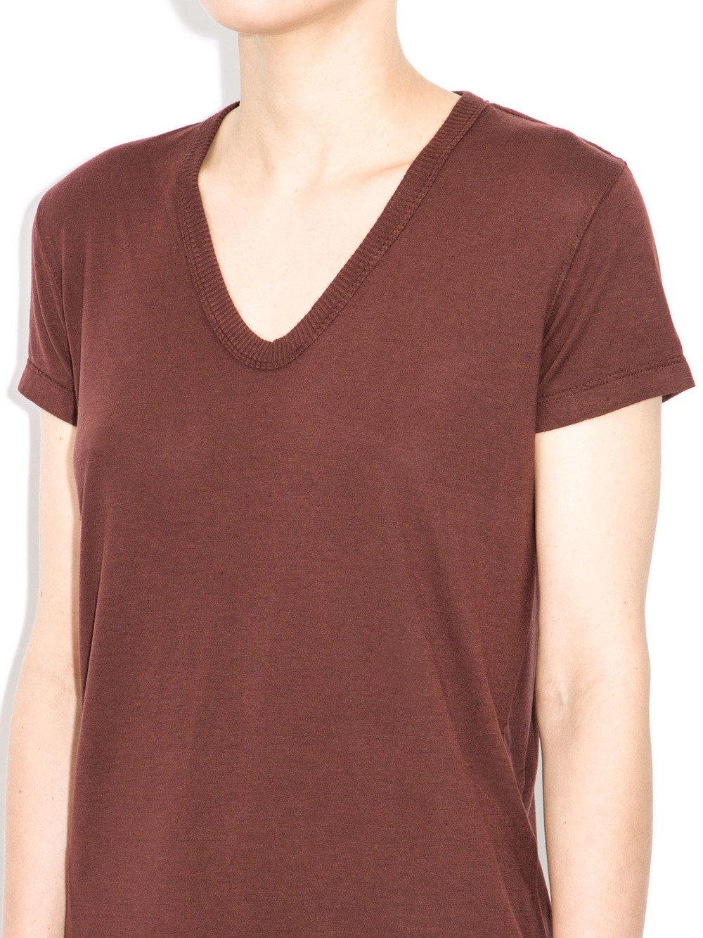 rick owens moody blood red top