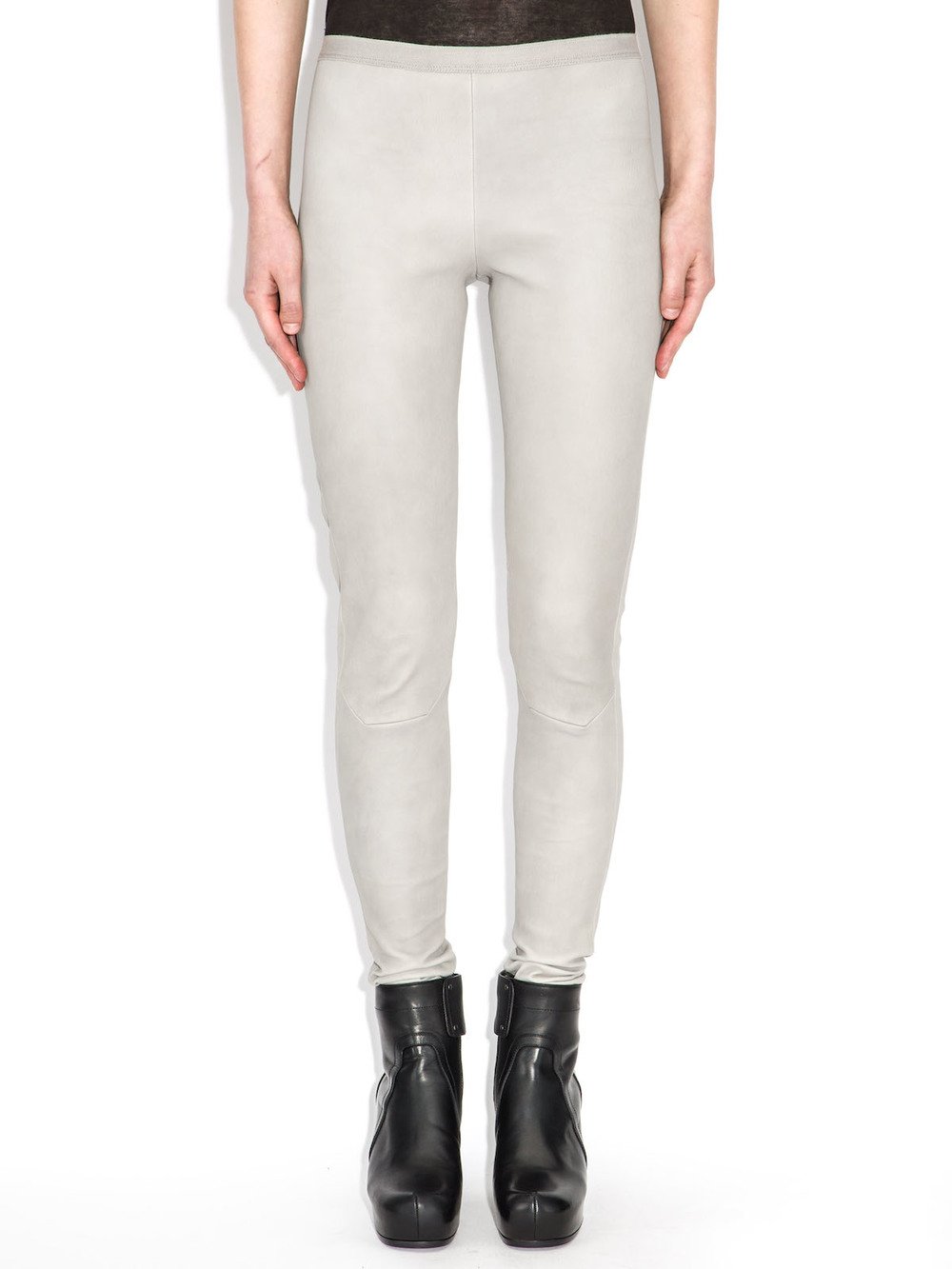 rick owens leather leggins
