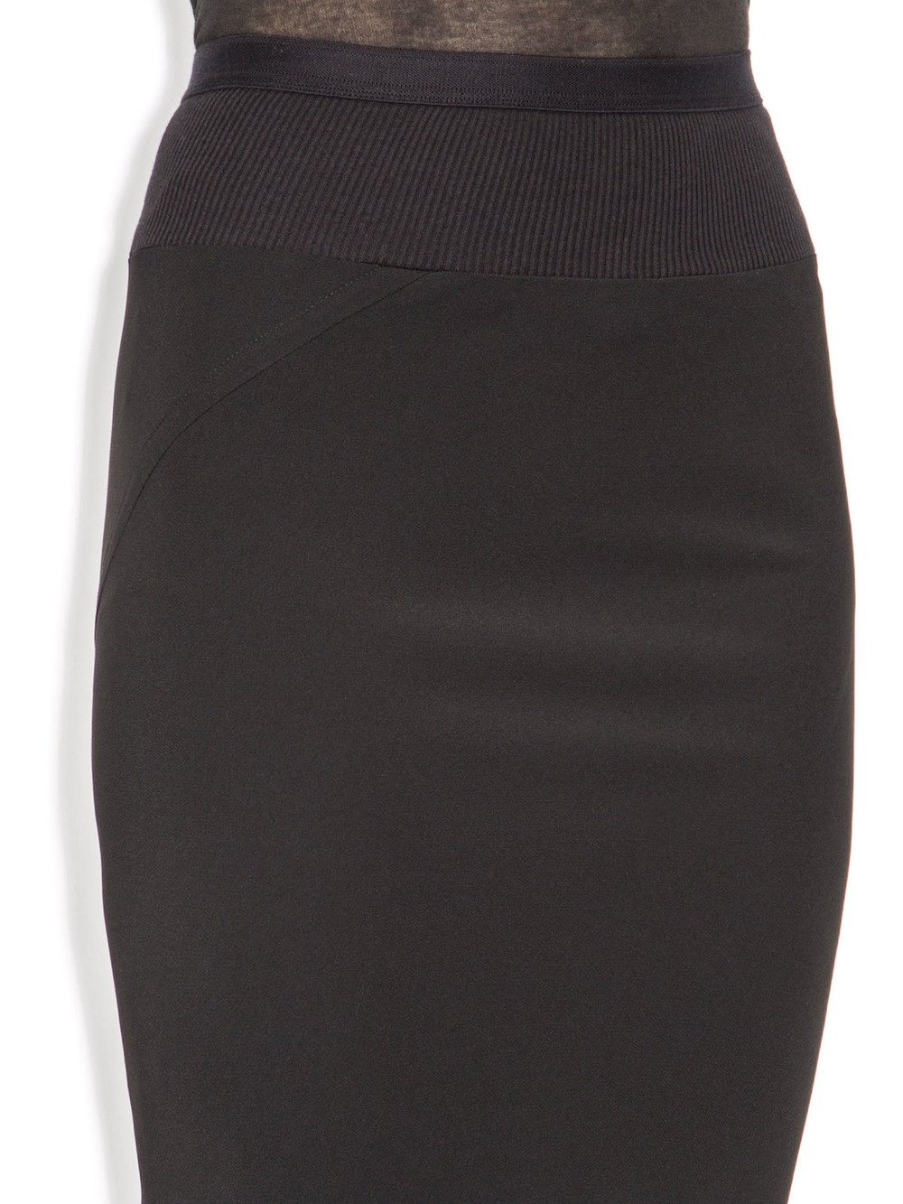 rick owens black longuette