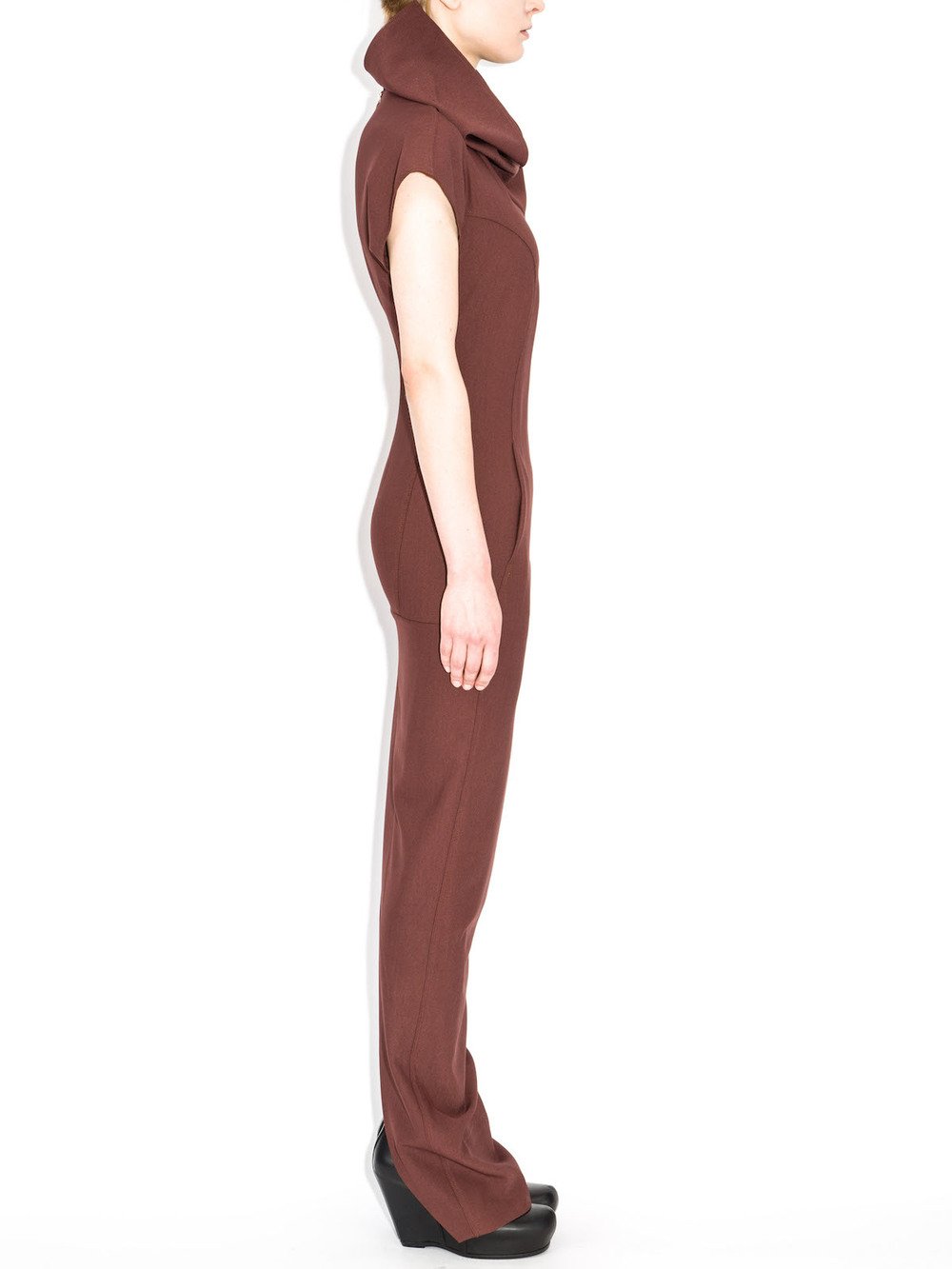 rick owens blood red dress