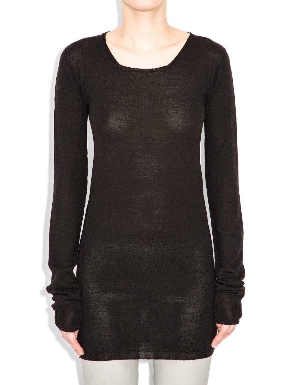 rick owens round-neck top