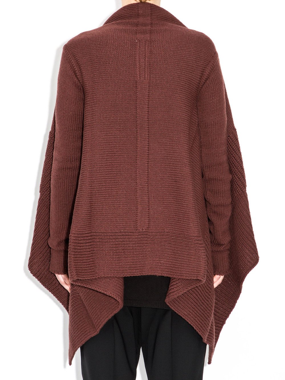 rick owens fw14 wrap sweater