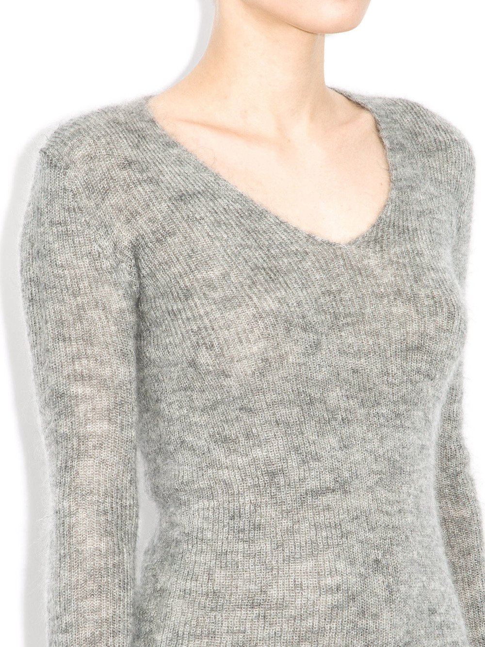 grey sweater