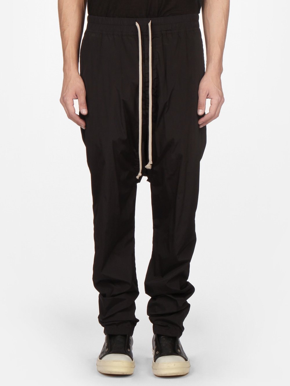 RICK OWENS DRKSHDW - LONG DRAWSTRING TROUSERS