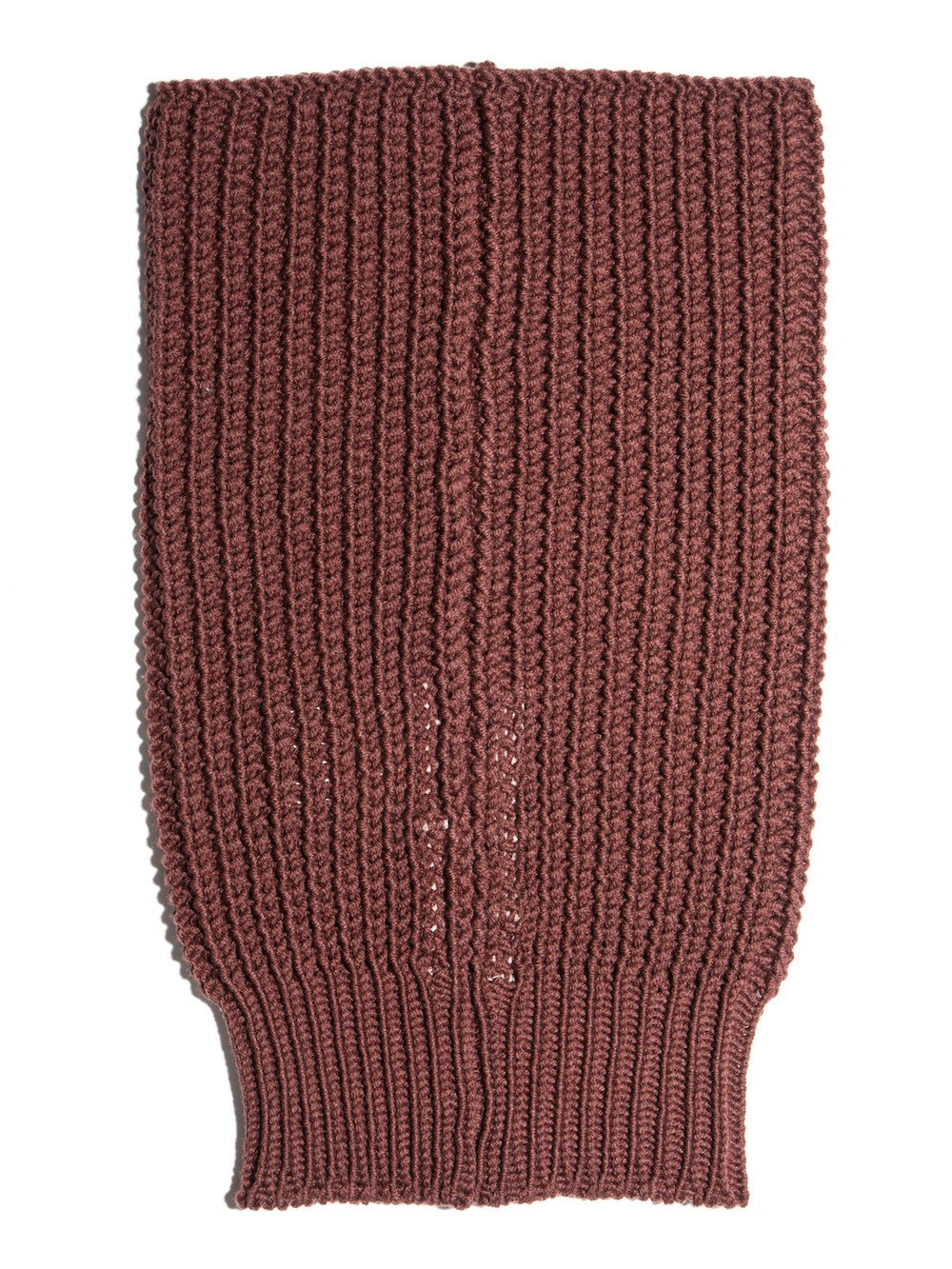 red wool neck tube