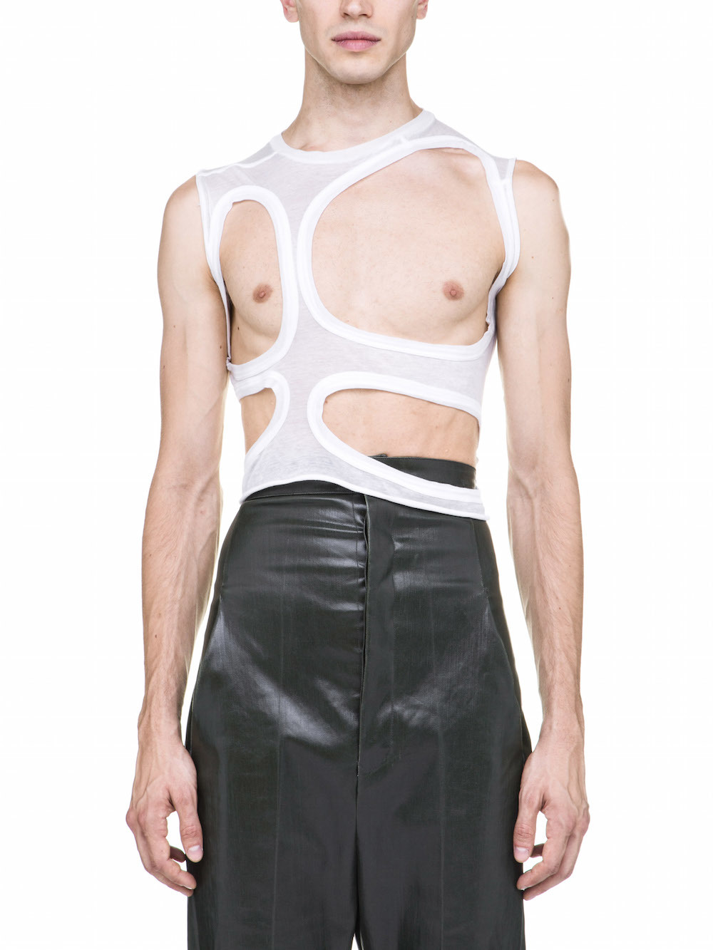 RICK OWENS MB I TOP IN MILK