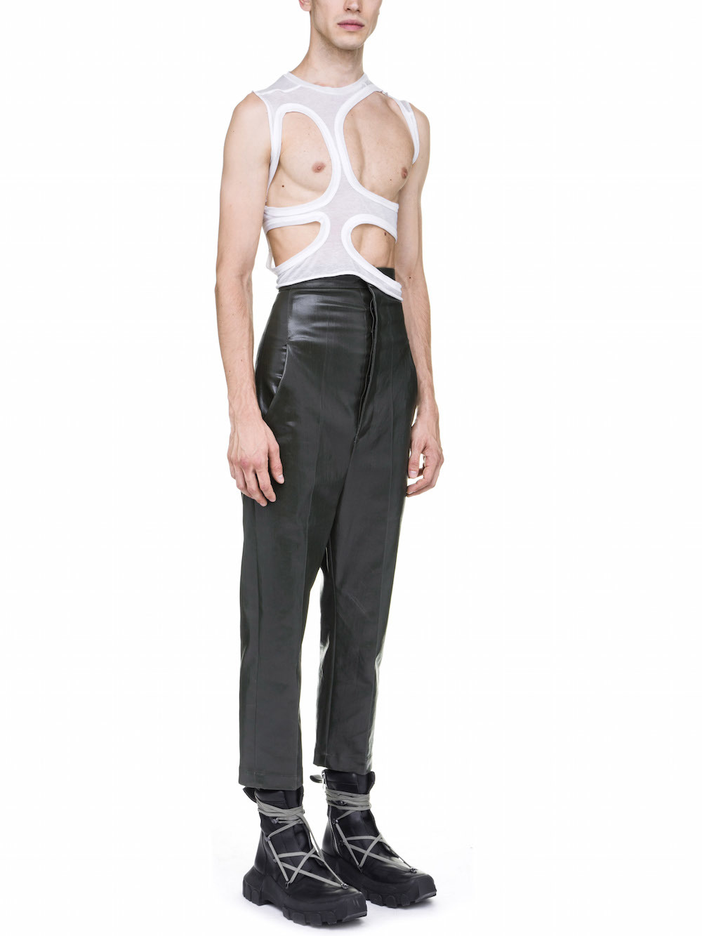RICK OWENS MB I TOP IN MILK