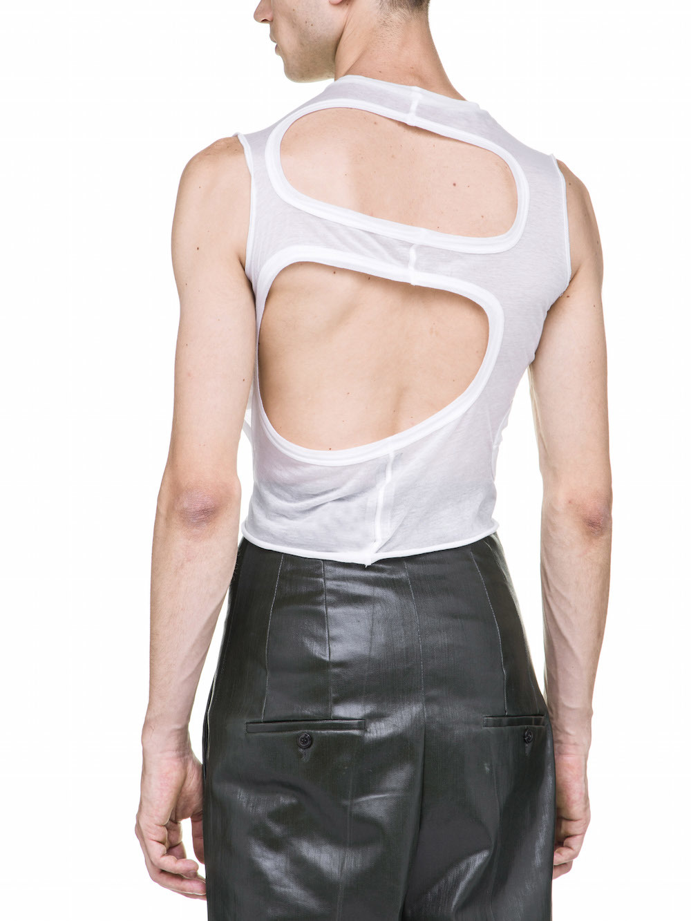 RICK OWENS MB I TOP IN MILK