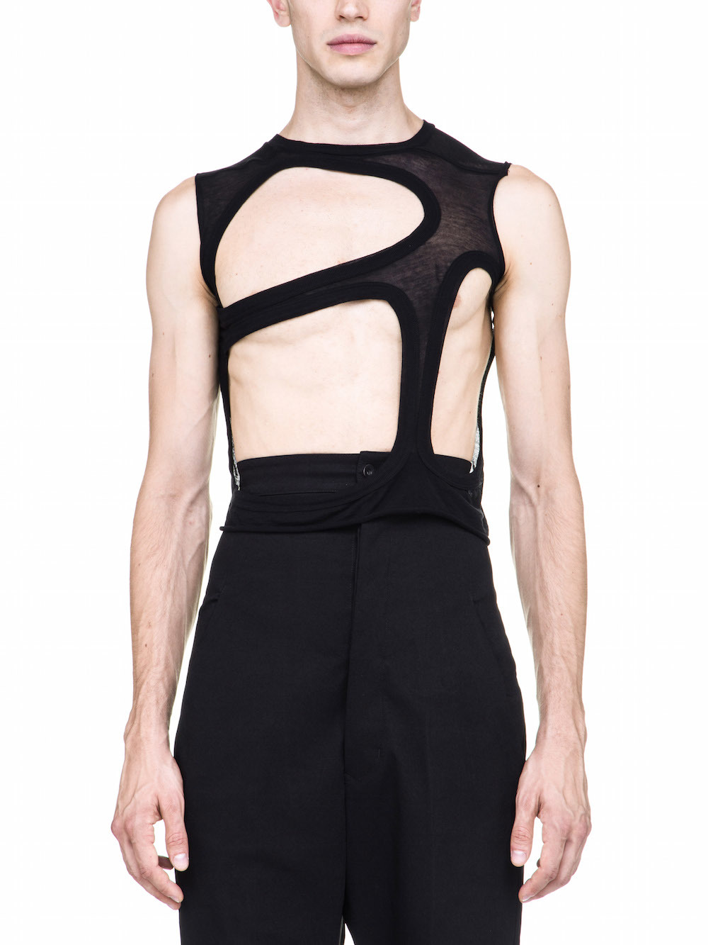 RICK OWENS MB II TOP IN BLACK
