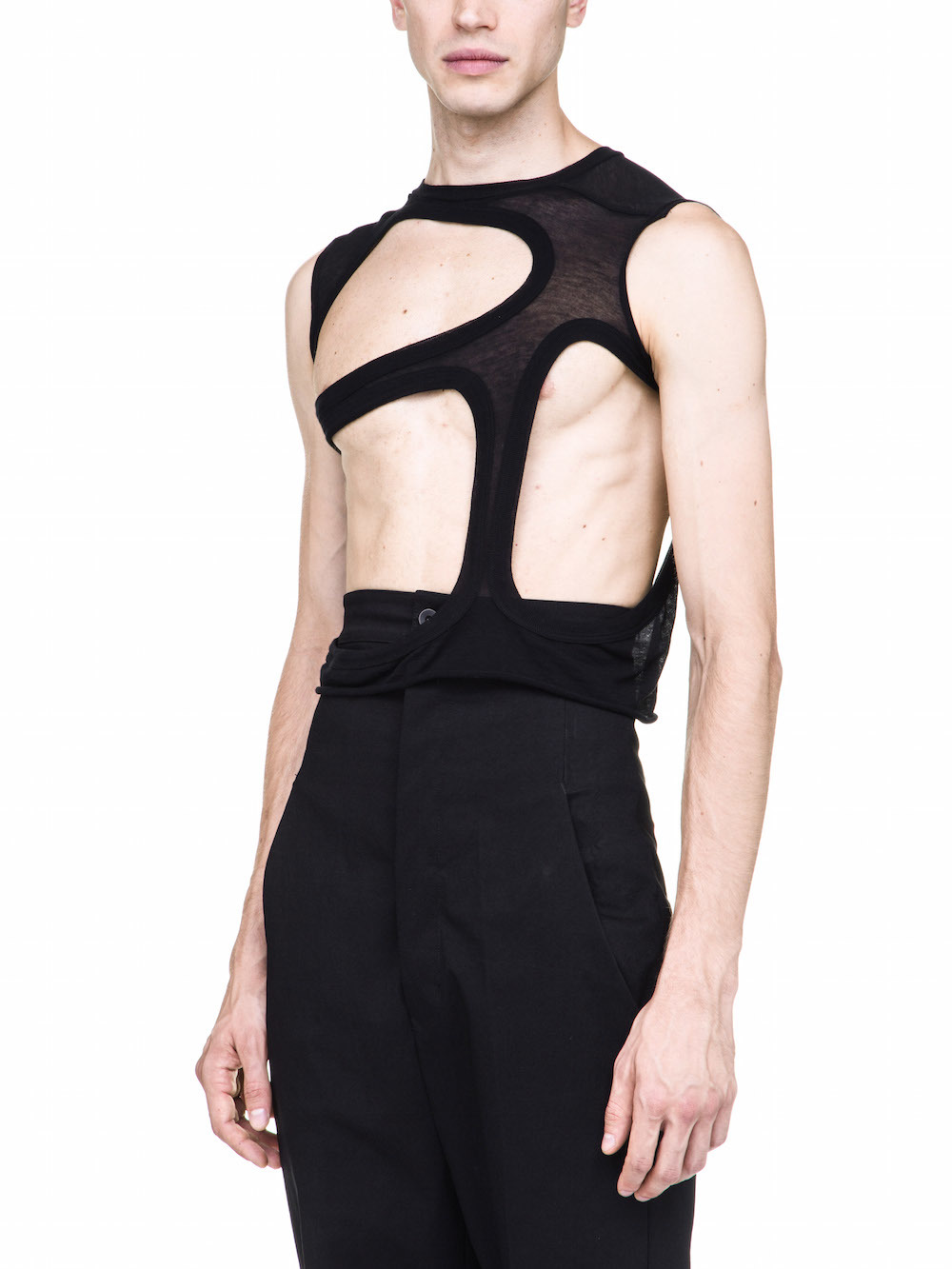 RICK OWENS MB II TOP IN BLACK