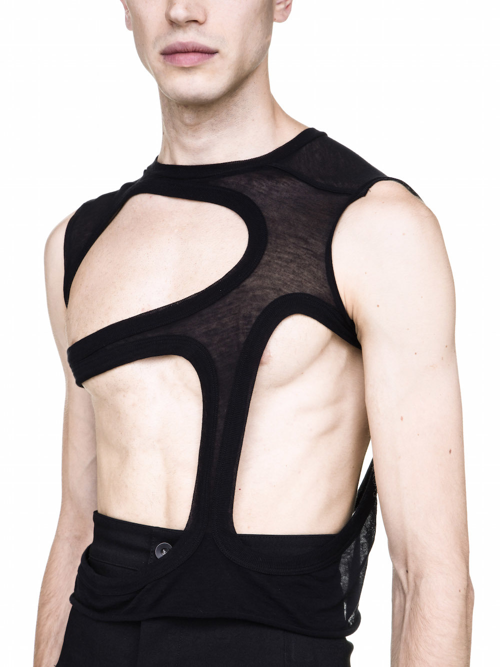 RICK OWENS MB II TOP IN BLACK