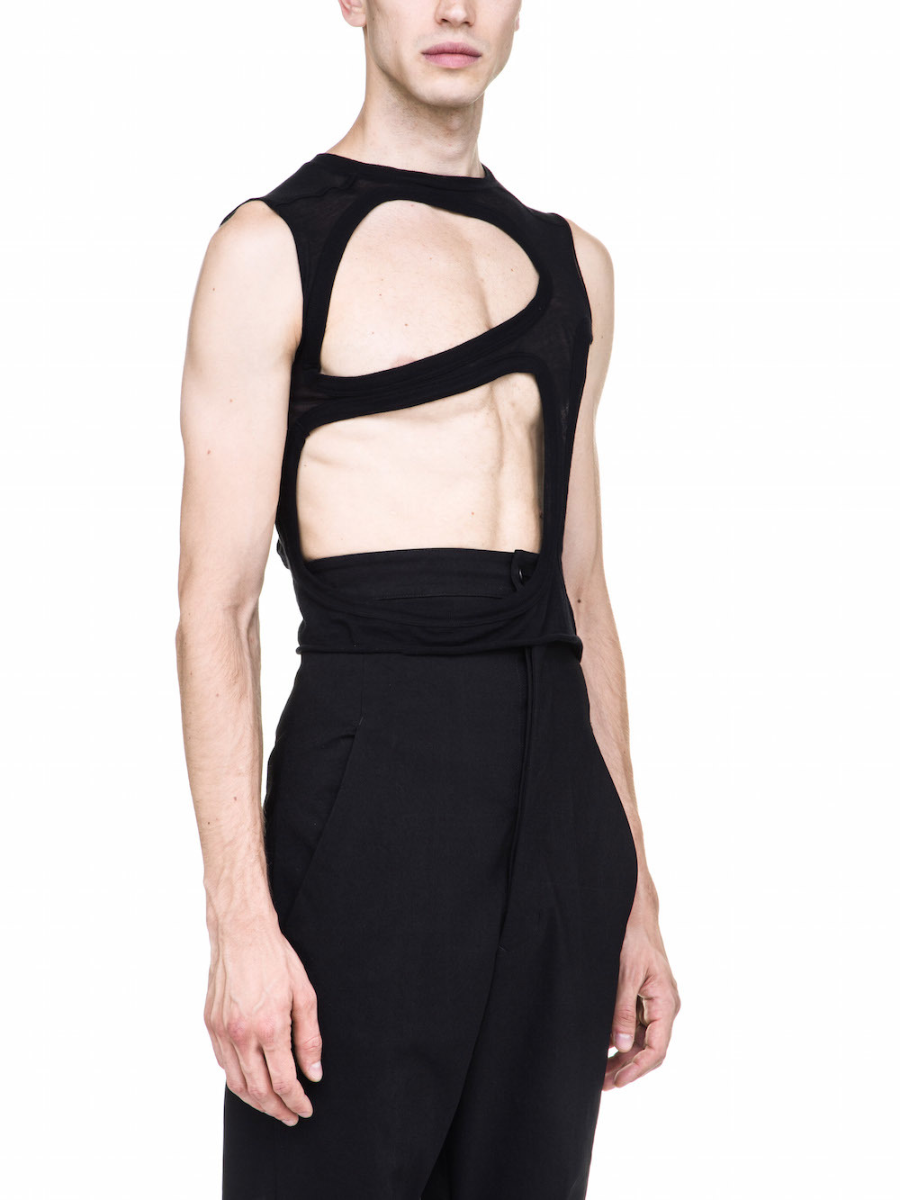 RICK OWENS MB II TOP IN BLACK