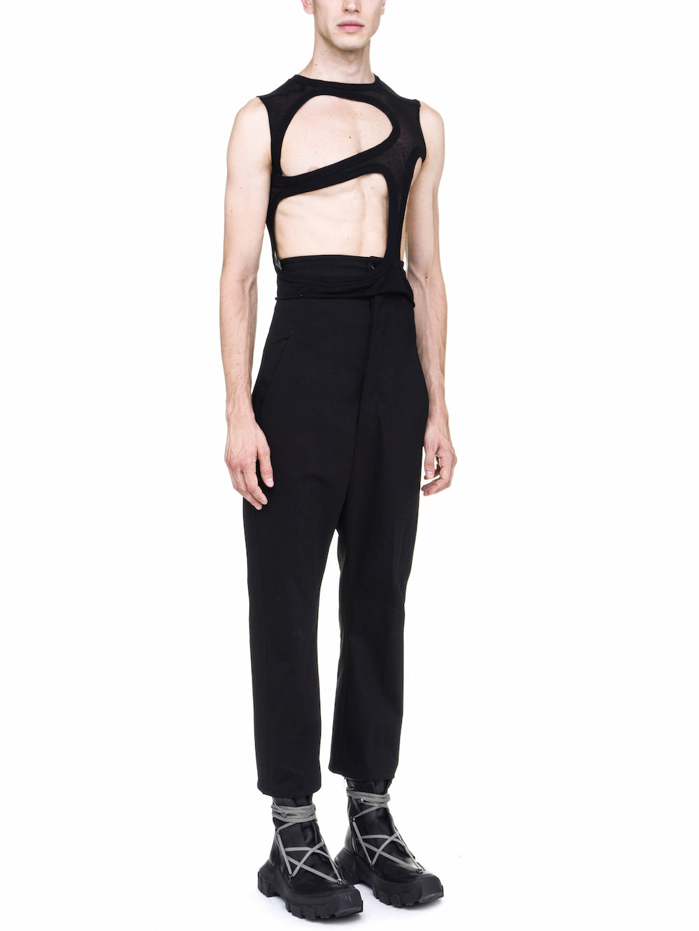 RICK OWENS MB II TOP IN BLACK