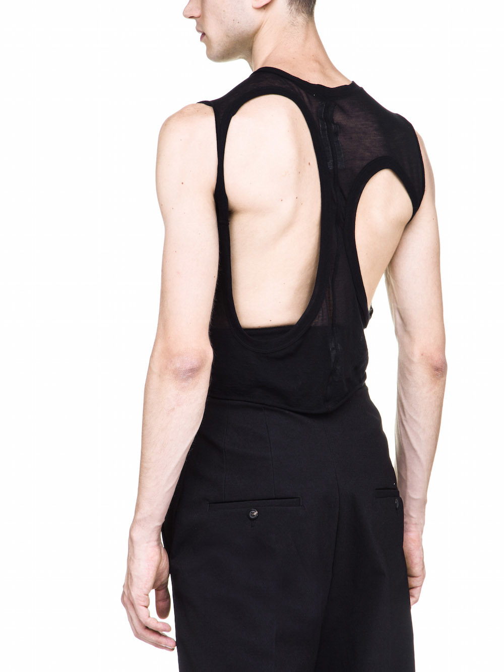 RICK OWENS MB II TOP IN BLACK