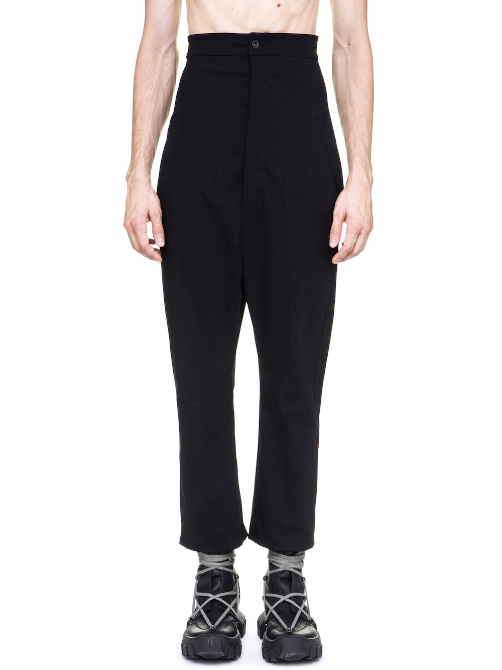 RICK OWENS OFF-THE-RUNWAY DIRT JEAN IN BLACK