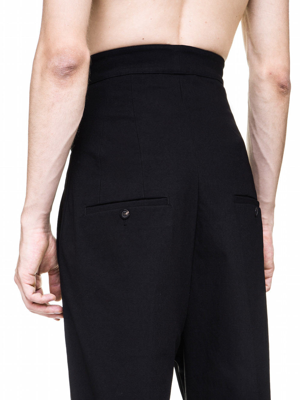 RICK OWENS OFF-THE-RUNWAY DIRT JEAN IN BLACK