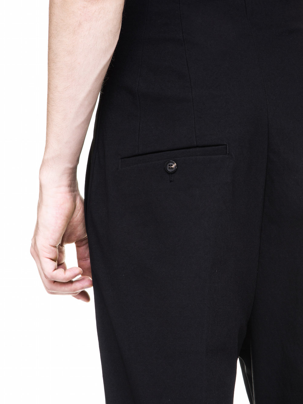 RICK OWENS OFF-THE-RUNWAY DIRT JEAN IN BLACK