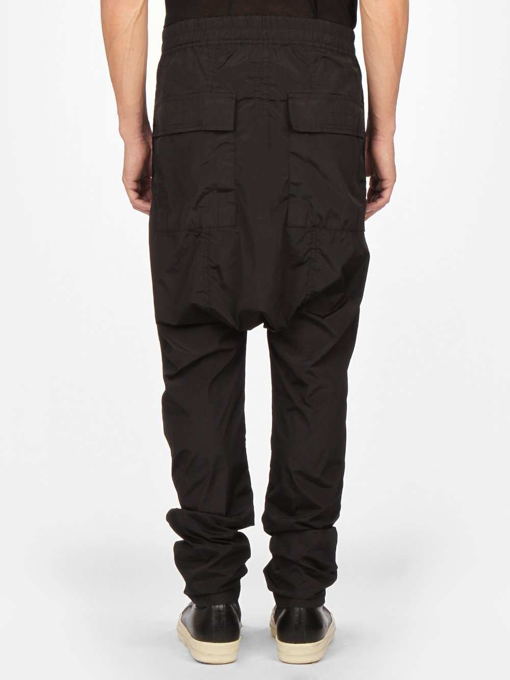 RICK OWENS DRKSHDW - LONG DRAWSTRING TROUSERS