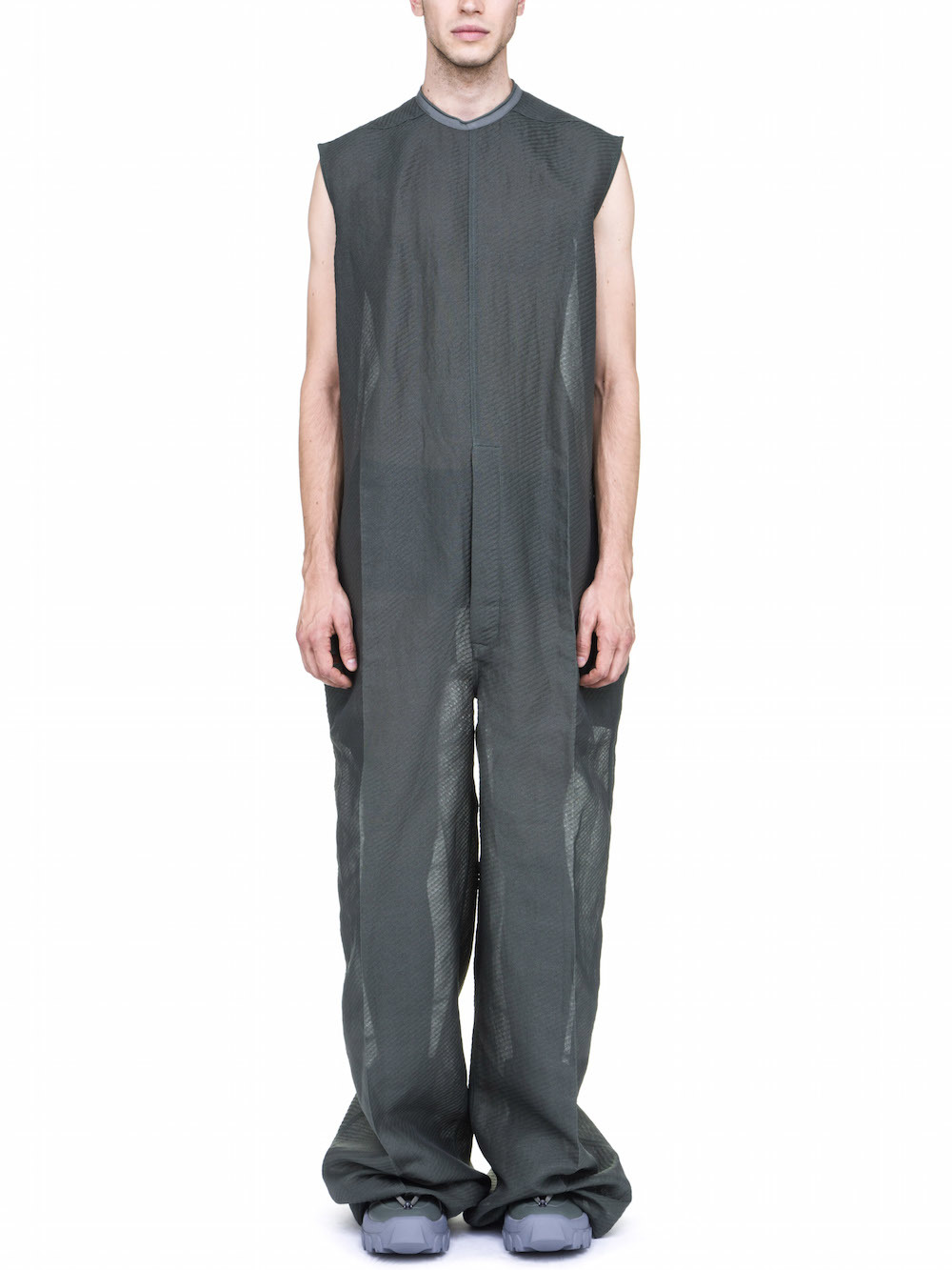 RICK OWENS DIRT BODYBAG IN SAGE GREEN