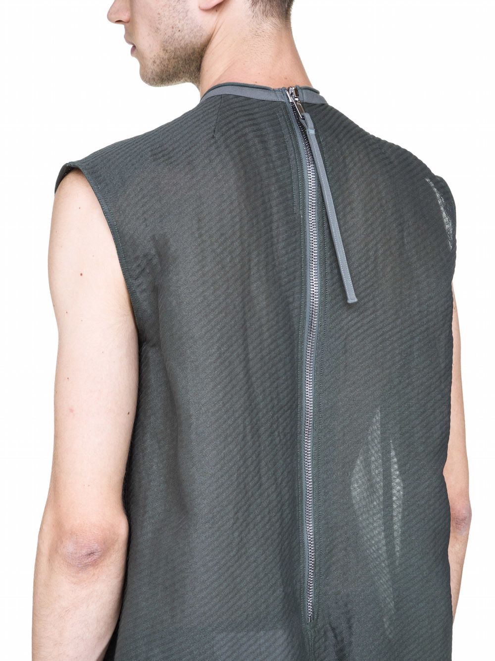 RICK OWENS DIRT BODYBAG IN SAGE GREEN