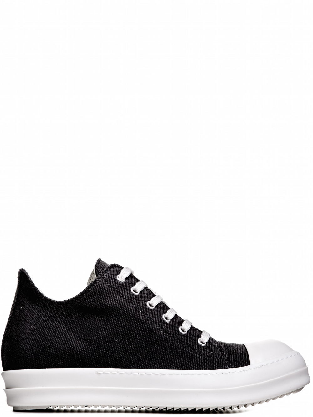 DRKSHDW SS18 DIRT LOW SNEAKERS IN BLACK