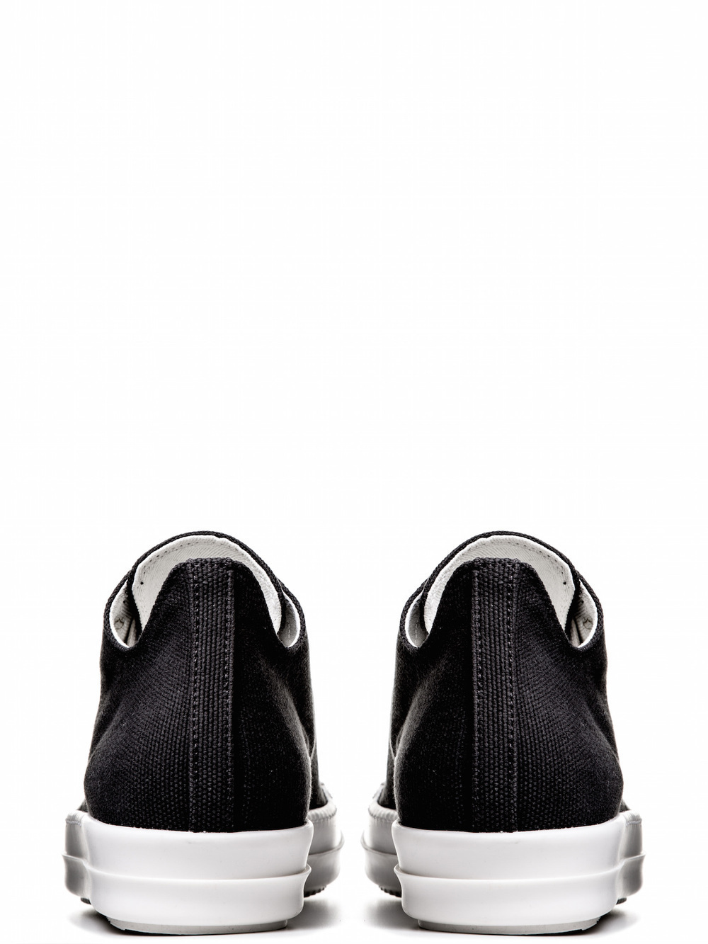 DRKSHDW SS18 DIRT LOW SNEAKERS IN BLACK