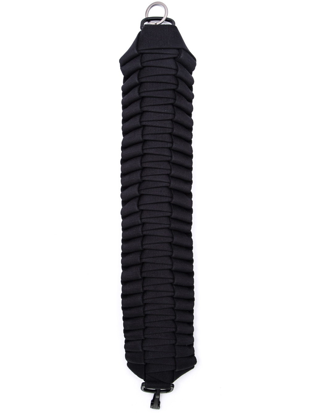 RICK OWENS OFF-THE-RUNWAY BRAIDED BELT 40MM IN BLACK