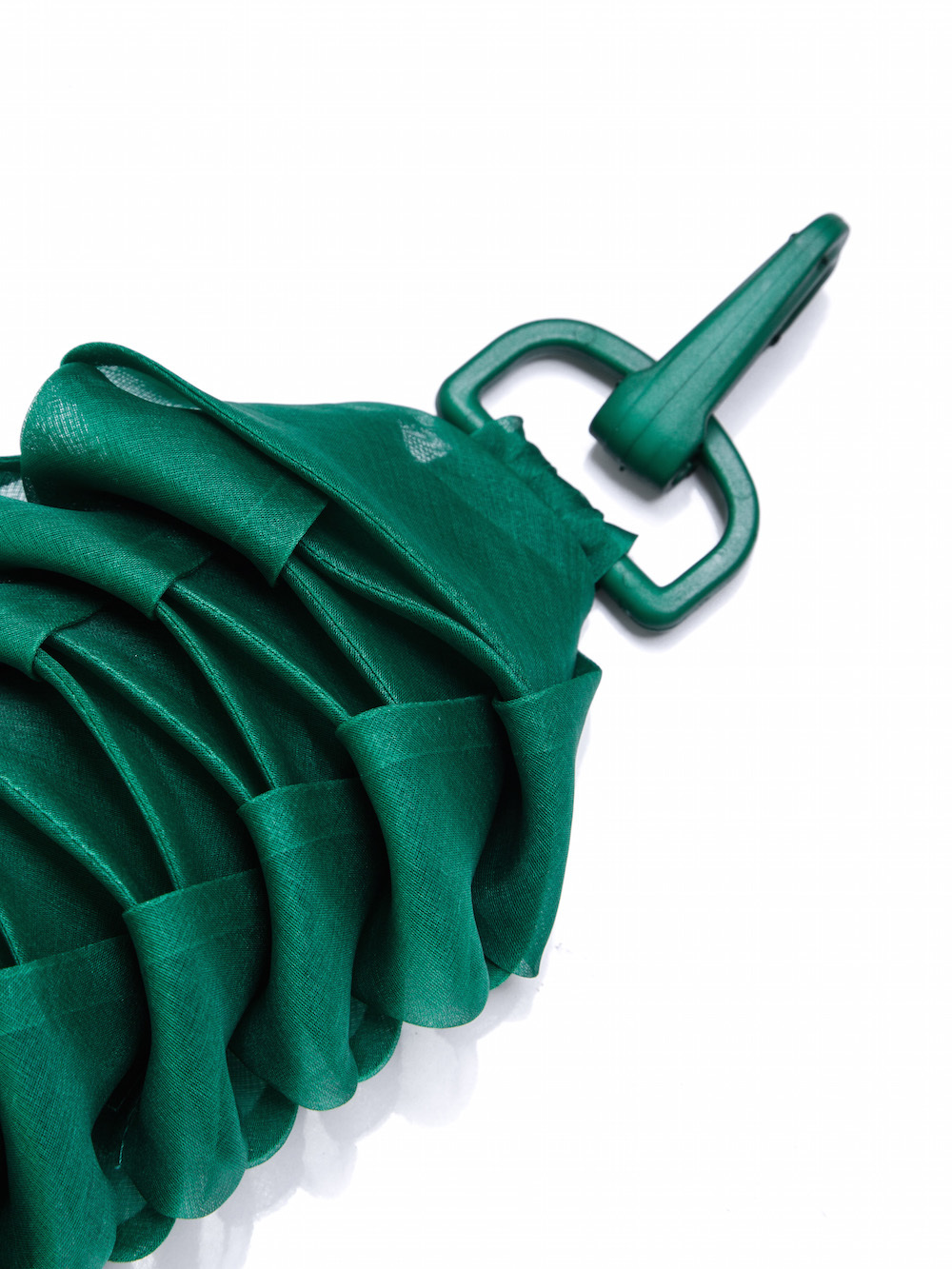 RICK OWENS BRAIDED BELT 40MM IN GREEN