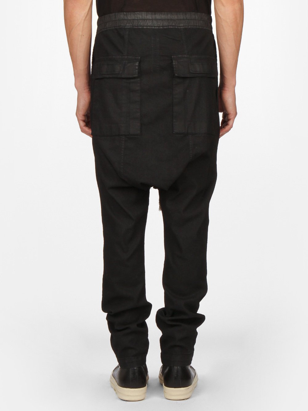 RICK OWENS DRKSHDW - LONG DRAWSTRING TROUSERS