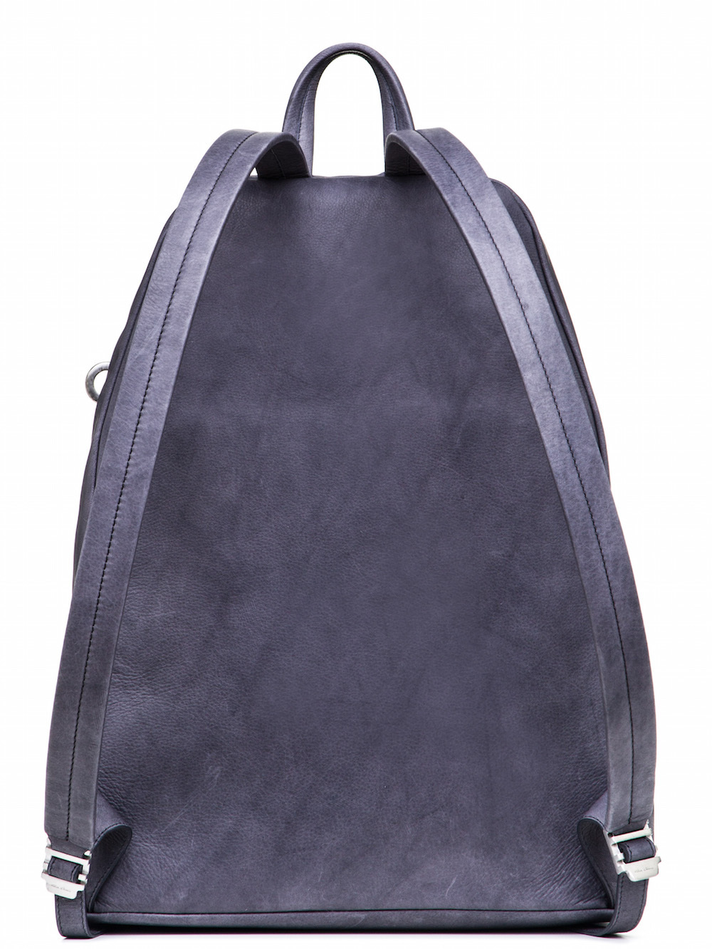 RICK OWENS BACKPACK IN PURPLE CALF LEATHER