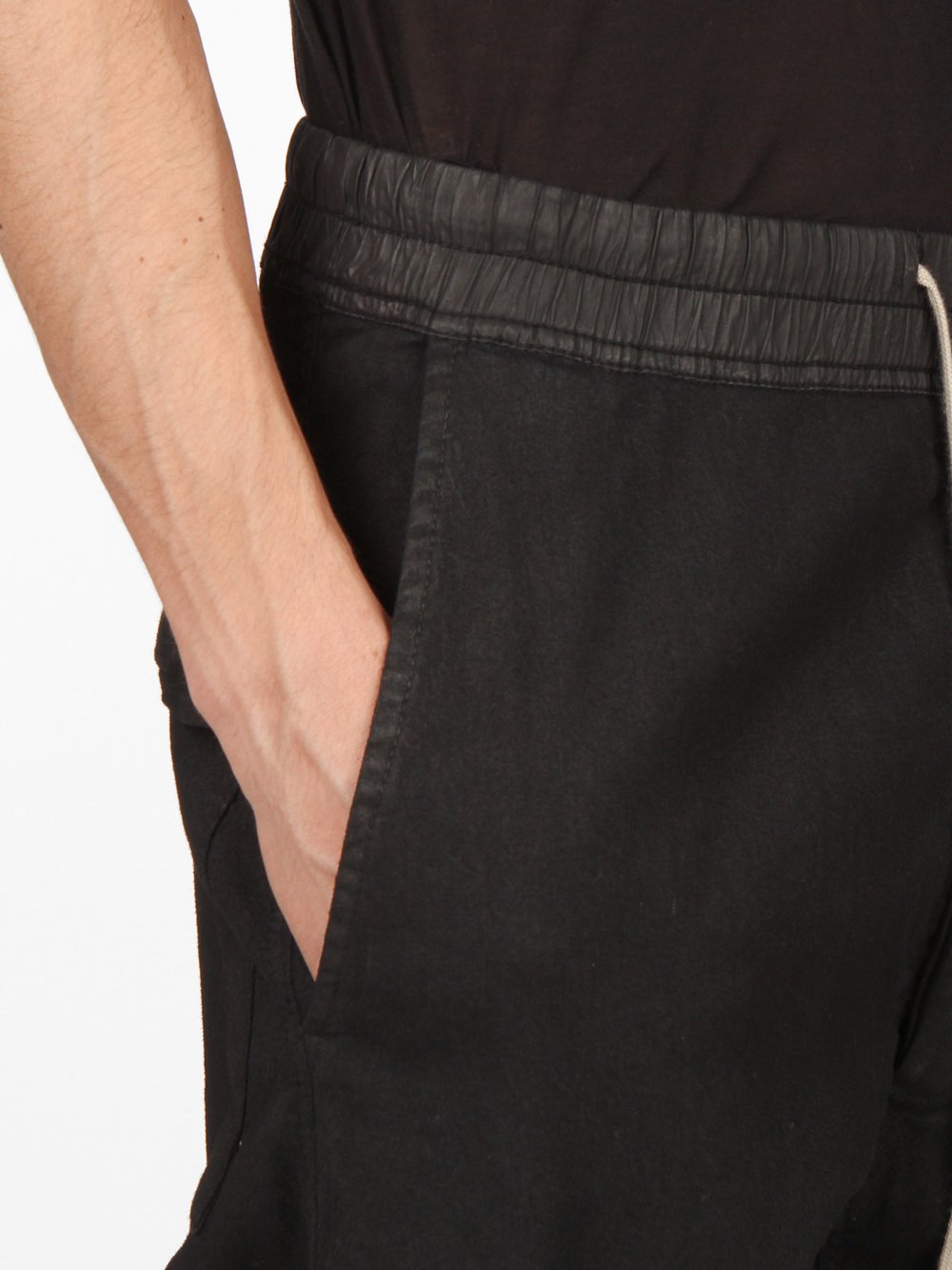 RICK OWENS DRKSHDW - LONG DRAWSTRING TROUSERS