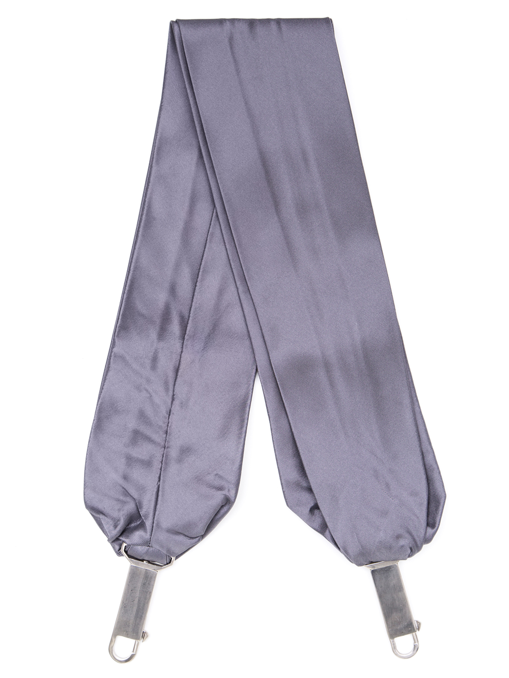 RICK OWENS SASH IN BLUE MEGA DUCHESSE SILK
