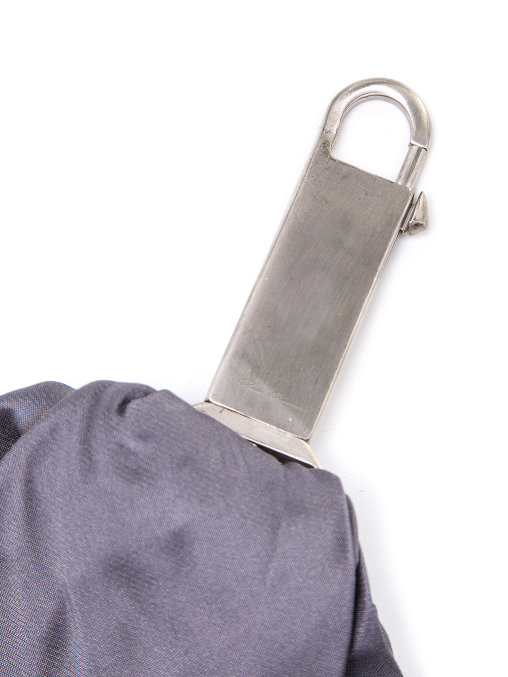 RICK OWENS SASH IN BLUE MEGA DUCHESSE SILK