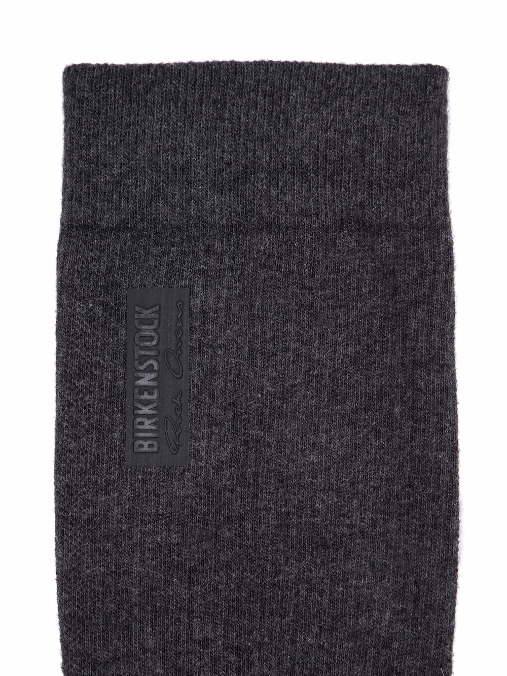 RICK OWENS X BIRKENSTOCK SUPPORT SOLE KNEEHIGH SOCK IN GREY
