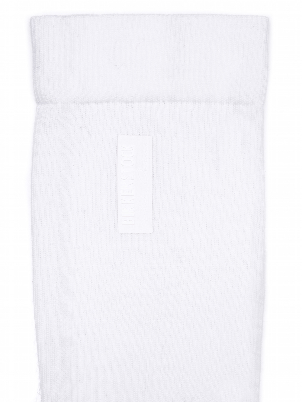 RICK OWENS X BIRKENSTOCK SUPPORT SOLE KNEEHIGH SOCK IN WHITE