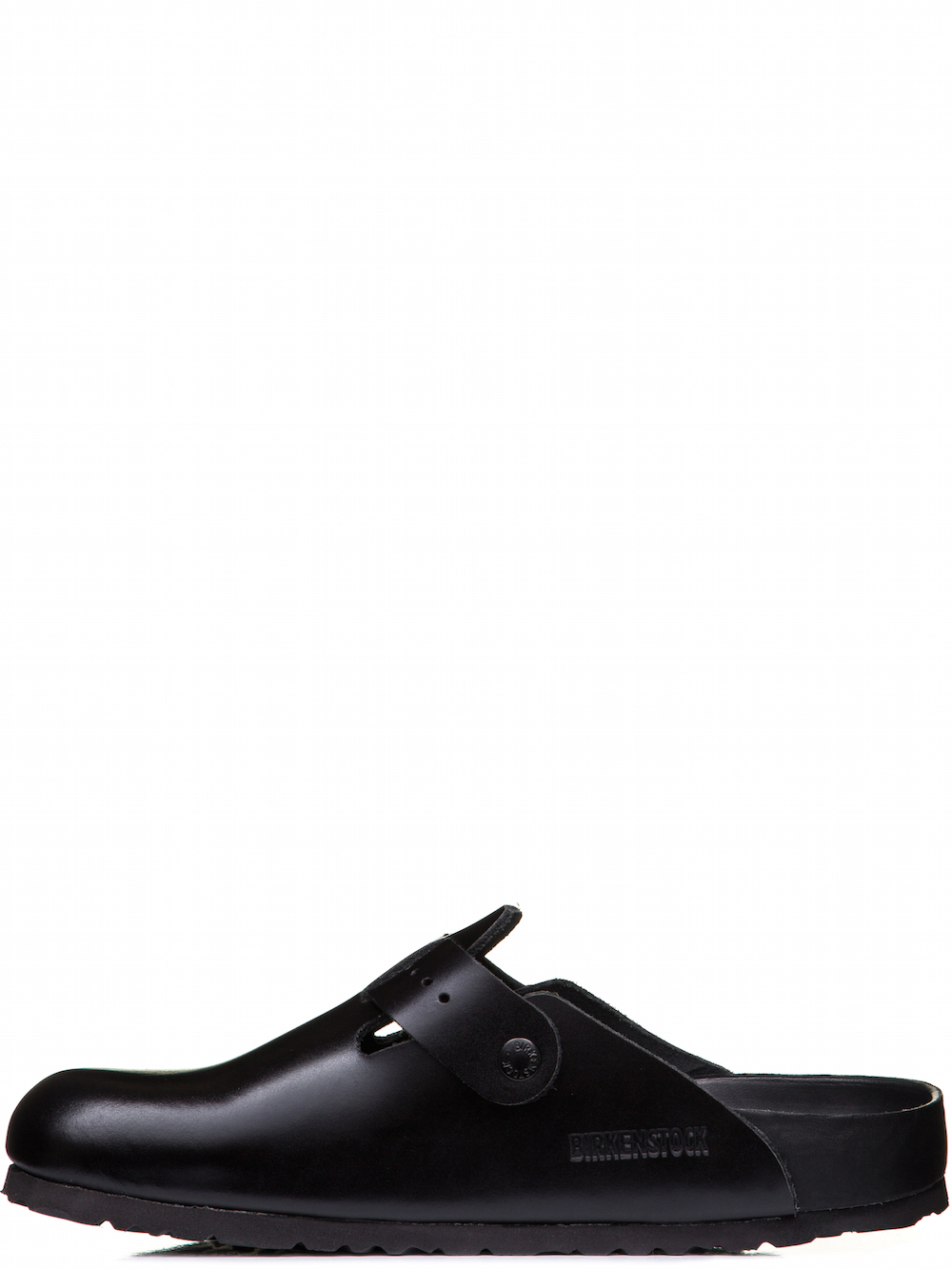 RICK OWENS X BIRKENSTOCK BOSTON CLOG IN BLACK