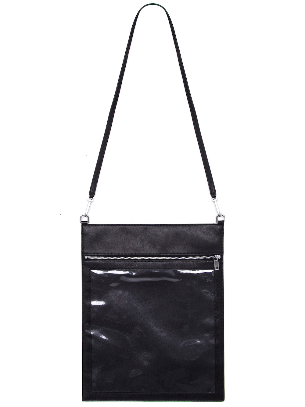 RICK OWENS FW18 SISYPHUS SECURITY POUCH IN BLACK