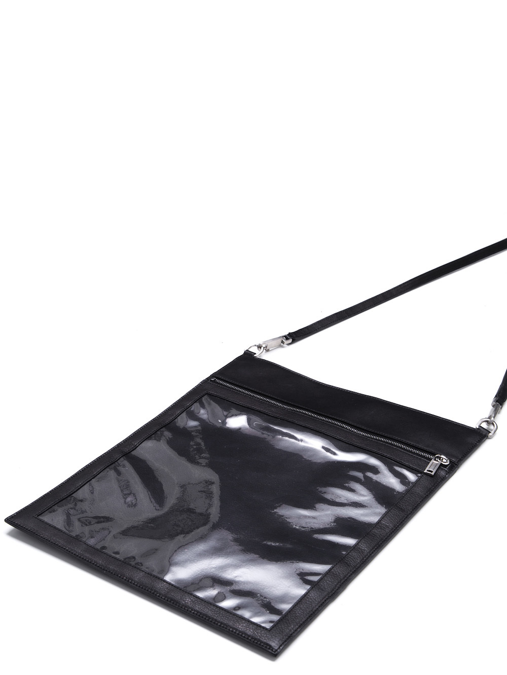 RICK OWENS FW18 SISYPHUS SECURITY POUCH IN BLACK