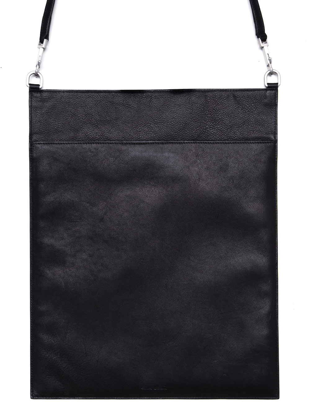 RICK OWENS FW18 SISYPHUS SECURITY POUCH IN BLACK