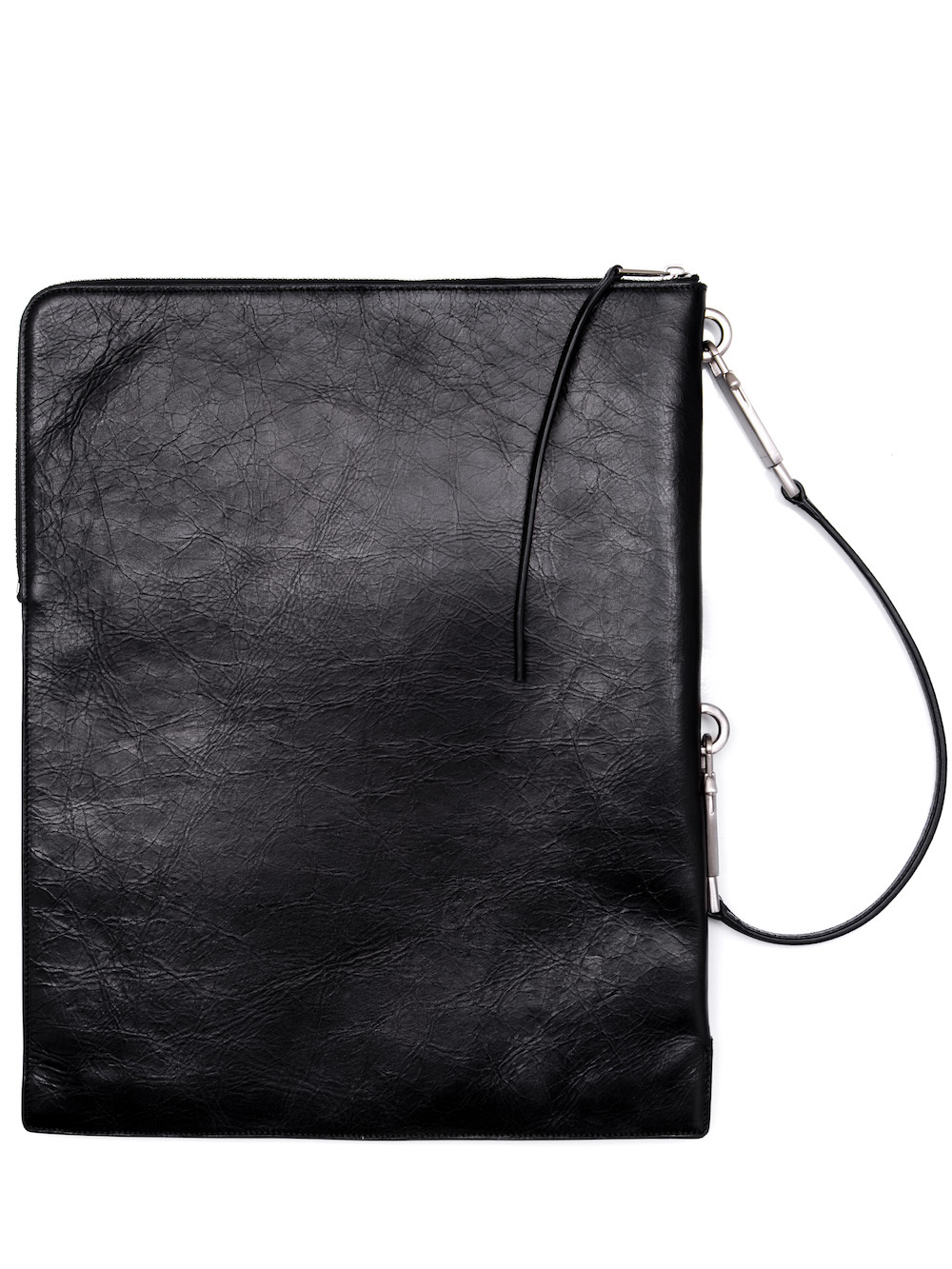 RICK OWENS FLAT BUCKET IN BLACK