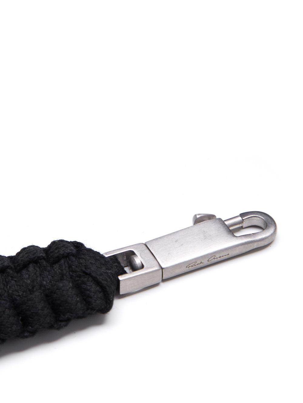 RICK OWENS BRAIDED KEY CHAIN