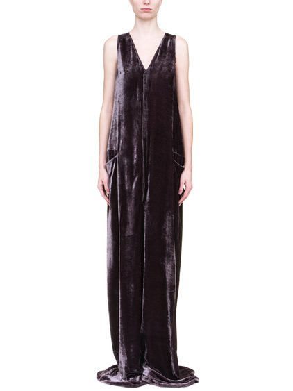 rick owens velvet dress