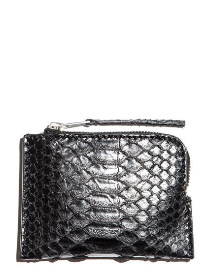 Rick OwensリックオウエンスZIPPED WALLET Rick Owens リックオウエンス SS24 LIDO ZIPPED WALLET / BLK