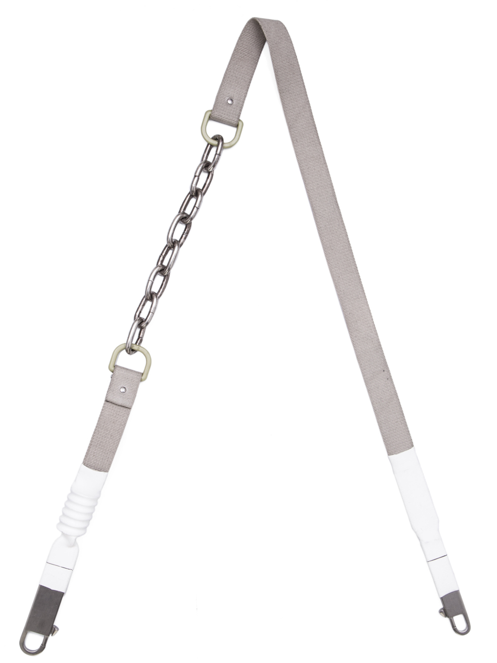 RICK OWENS OFF-THE-RUNWAY 8 LINKS IN PEARL BEIGE