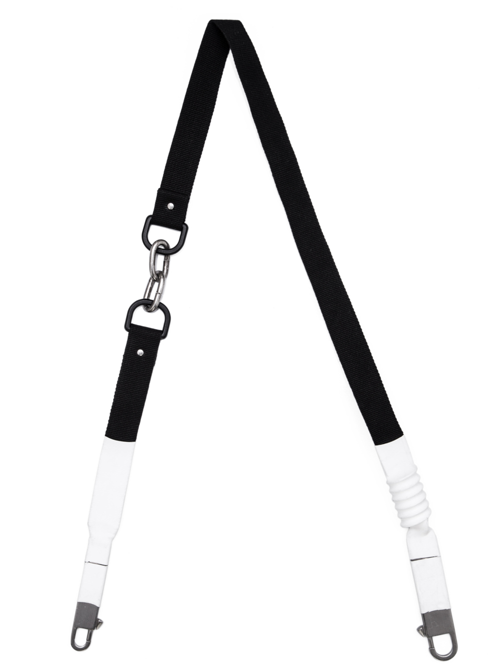RICK OWENS OFF-THE-RUNWAY 2 LINKS LONG IN BLACK