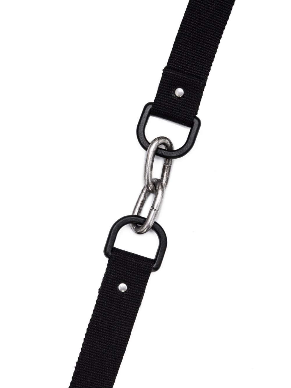 RICK OWENS OFF-THE-RUNWAY 2 LINKS LONG IN BLACK