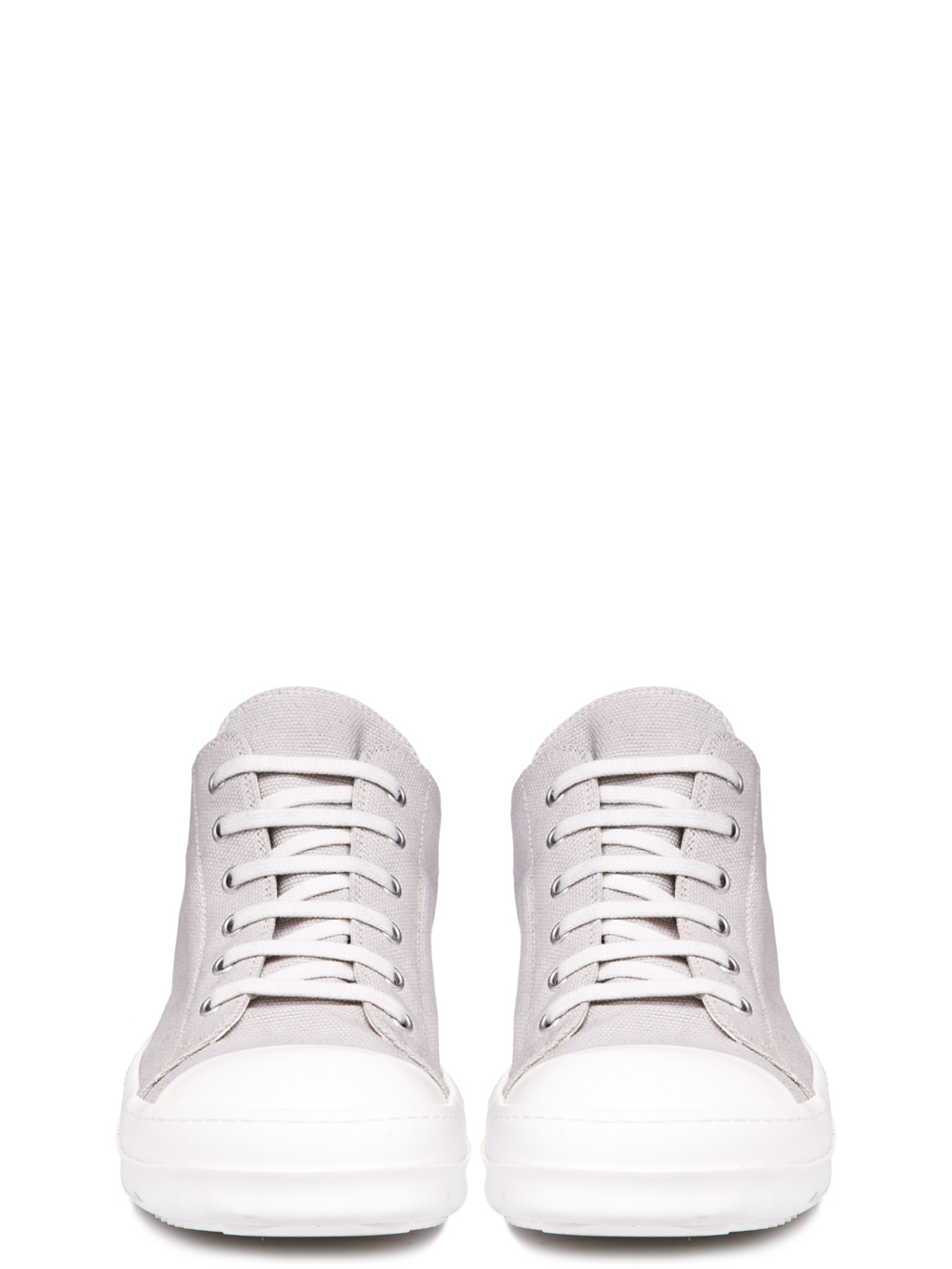 DRKSHDW LOW SNEAKERS IN PEARL BEIGE