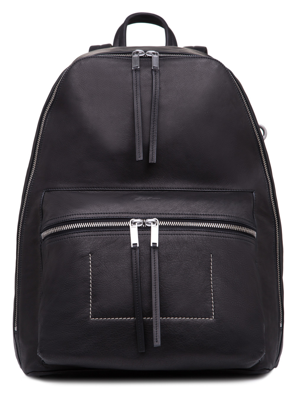 RICK OWENS BACKPACK IN BLACK CALF LEATHER