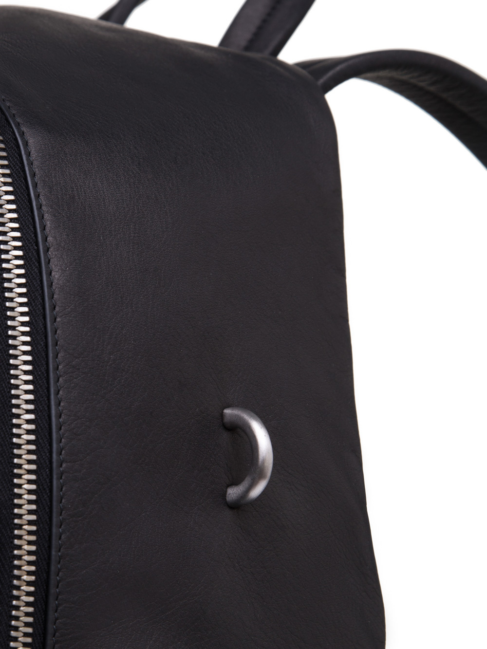 RICK OWENS BACKPACK IN BLACK CALF LEATHER